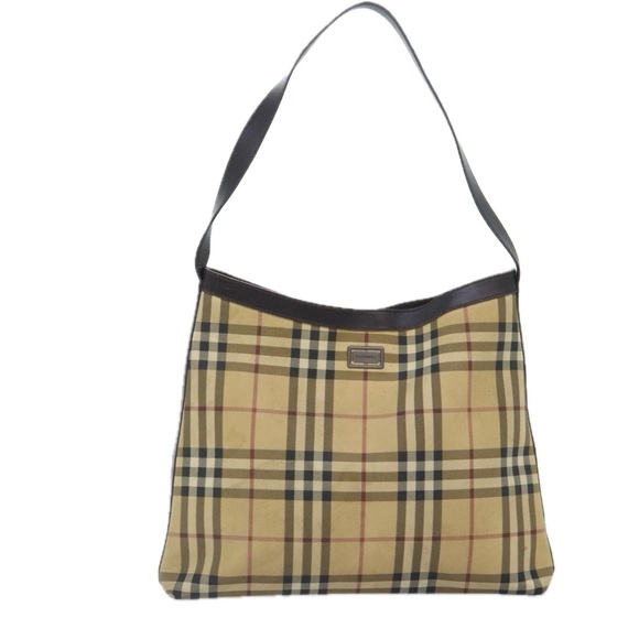 Burberry Nova Check Beige Canvas shoulder - Picture 1 of 10